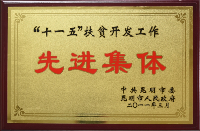 十一五扶貧開發(fā)先進(jìn)集體 十一五扶貧開發(fā)先進(jìn)集體